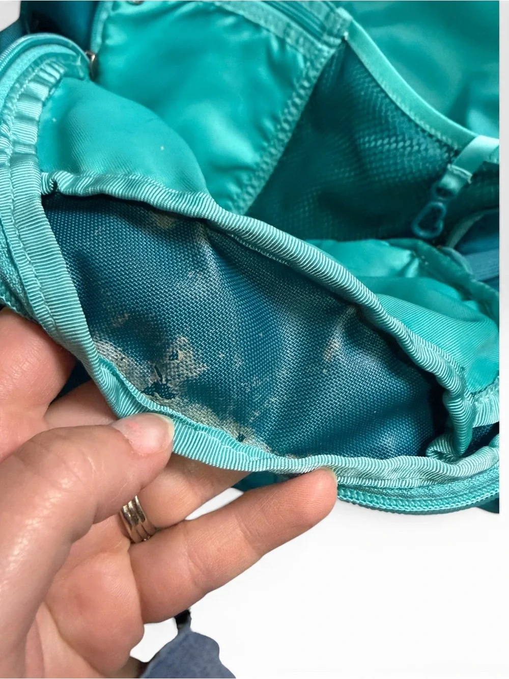 Patagonia Womens Refugio 26L Backpack Teal Blue Hiking Laptop Pack 48080